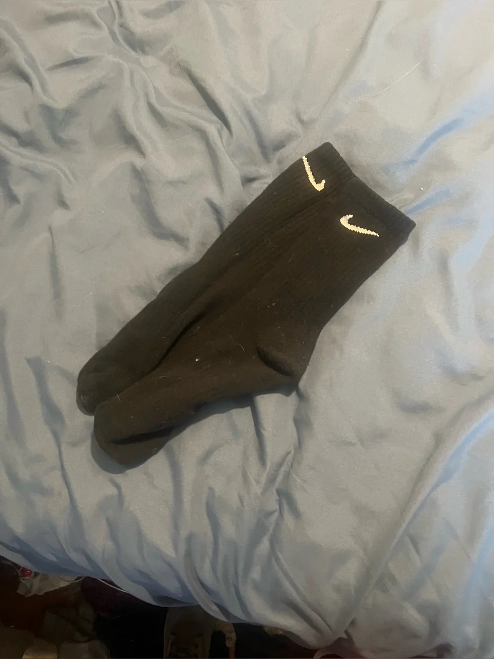 Black Nike socks